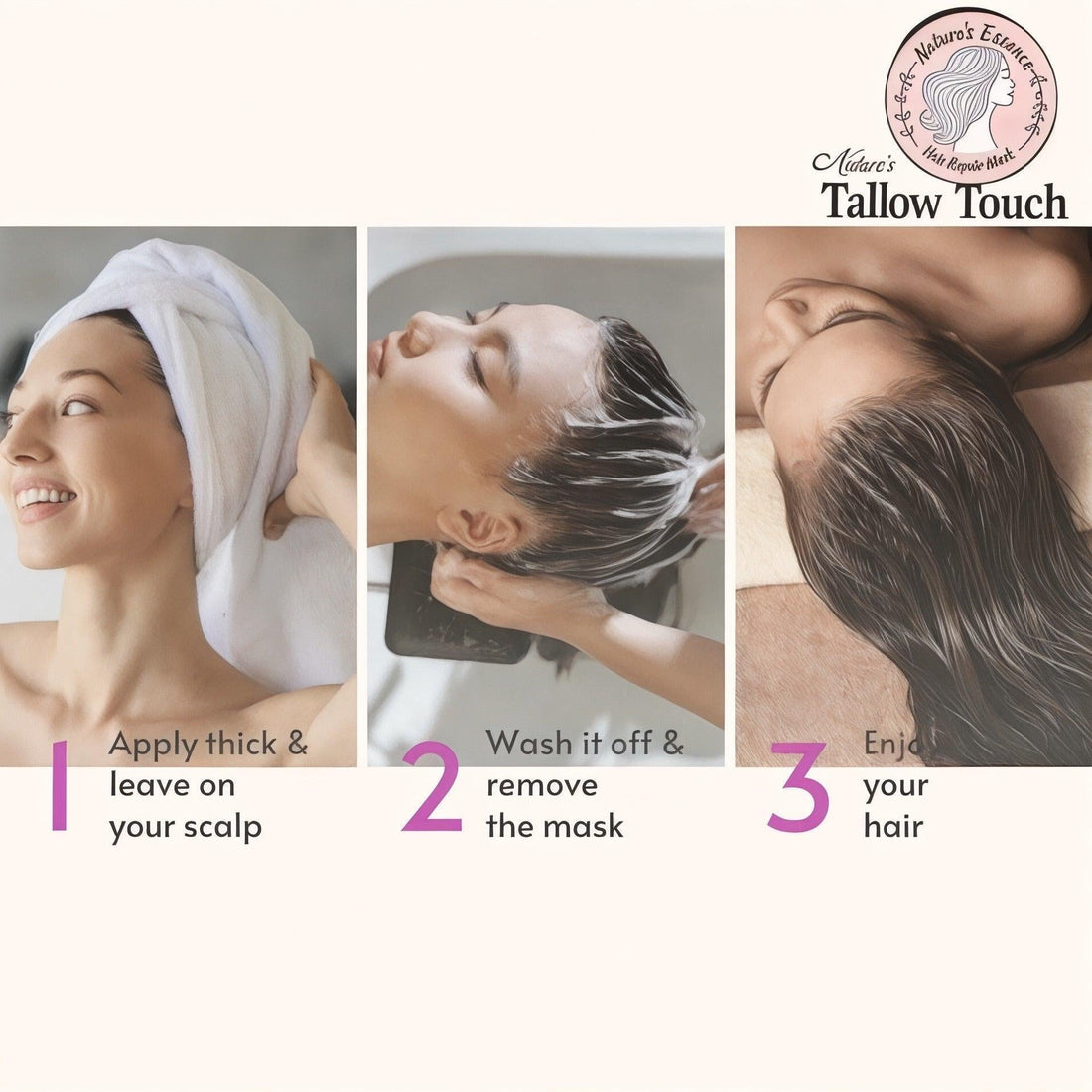 Air-Dry Routine for Soft, Shiny Hair (No Crunch)