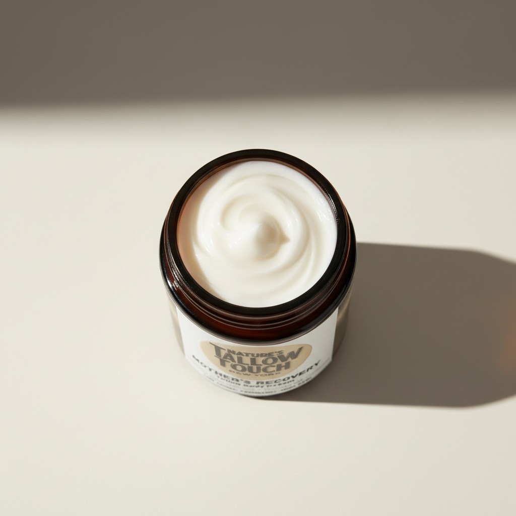 Mother’s Recovery Tallow Body Cream | Elasticity, Dry Skin & Stretch Mark Support - Nature’s Tallow Touch LLC
