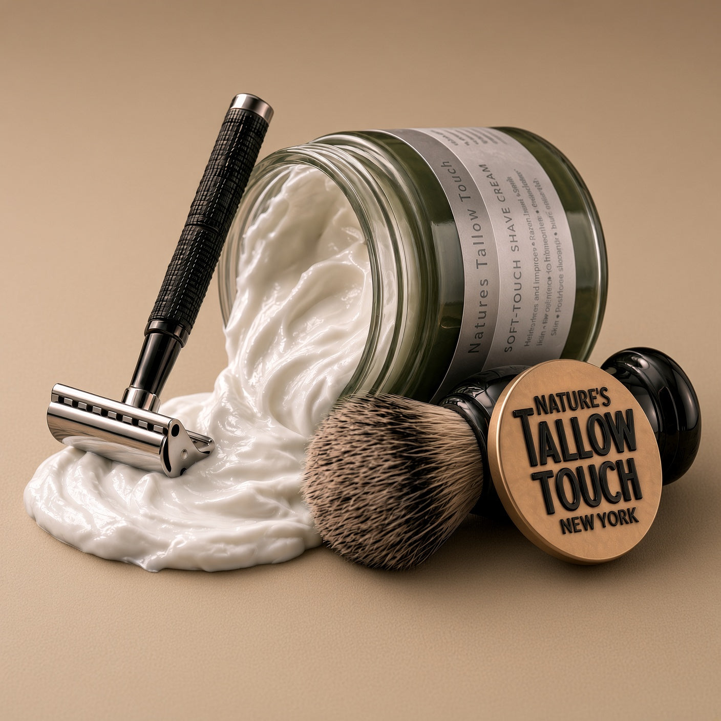 SoftTouch Sensitive Shave Cream — A Softer Shave for Skin That Feels Everything.
